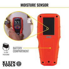 Load image into Gallery viewer, Professional Pinless Moisture Meter with Reverse-Contrast Display for Easy Use
