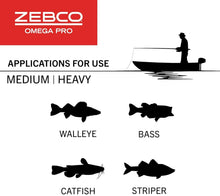 Load image into Gallery viewer, All-Metal Omega Pro Spincast Fishing Reel - Braid Ready with Quick-Change Spool