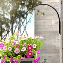 Load image into Gallery viewer, Durable Outdoor Hanging Plant Hook for Flower Pots and Bird Feeders - 100 lbs