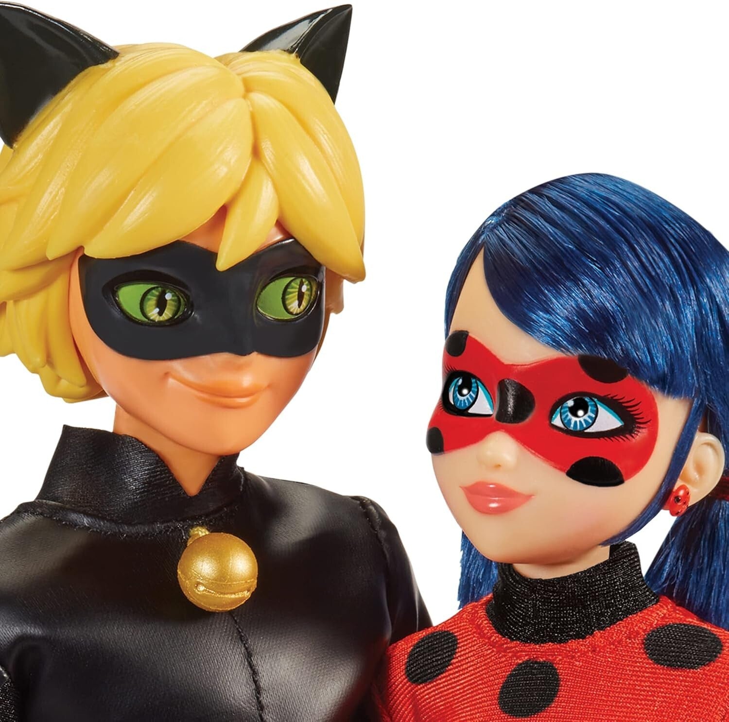 Exclusive Ladybug & Cat Noir 2-Pack Dolls - Perfect for Creative Play