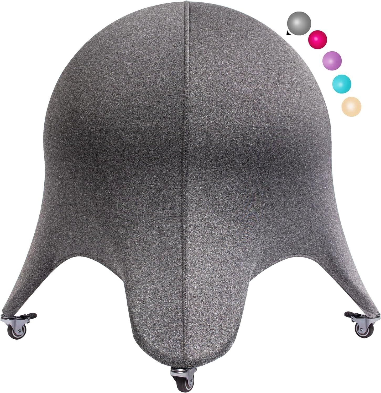 Quality Alloy Steel Yoga Ball Chair - 400 lbs Max. - Ergonomic Comfort Redefined