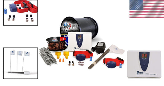 Complete Installation Kit for Electric Dog Fence - 500 Ft Coverage for Safety