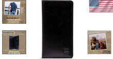 Load image into Gallery viewer, Minimalist Long Leather Wallet with RFID Protection - Perfect Gift for Him