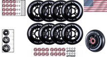 Load image into Gallery viewer, High-Performance Inline Skate Wheels Set - 8 Durable Wheels with Bearings