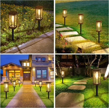 Load image into Gallery viewer, Bright &amp; Stylish Solar Pathway Lighting - 8 Durable Solar-Powered Lights