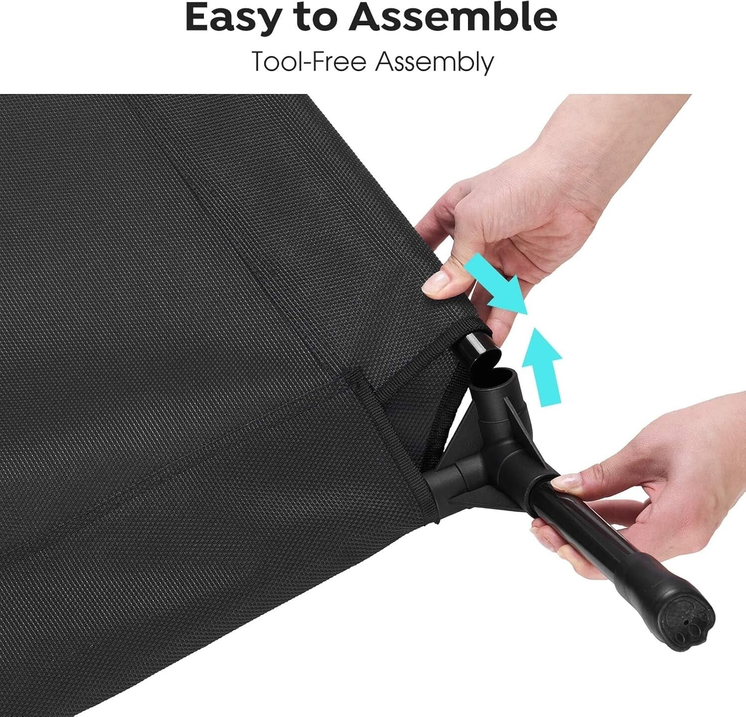 Cooling Elevated Dog Bed XL for Maximum Comfort - Easy Assembly & Travel Ready