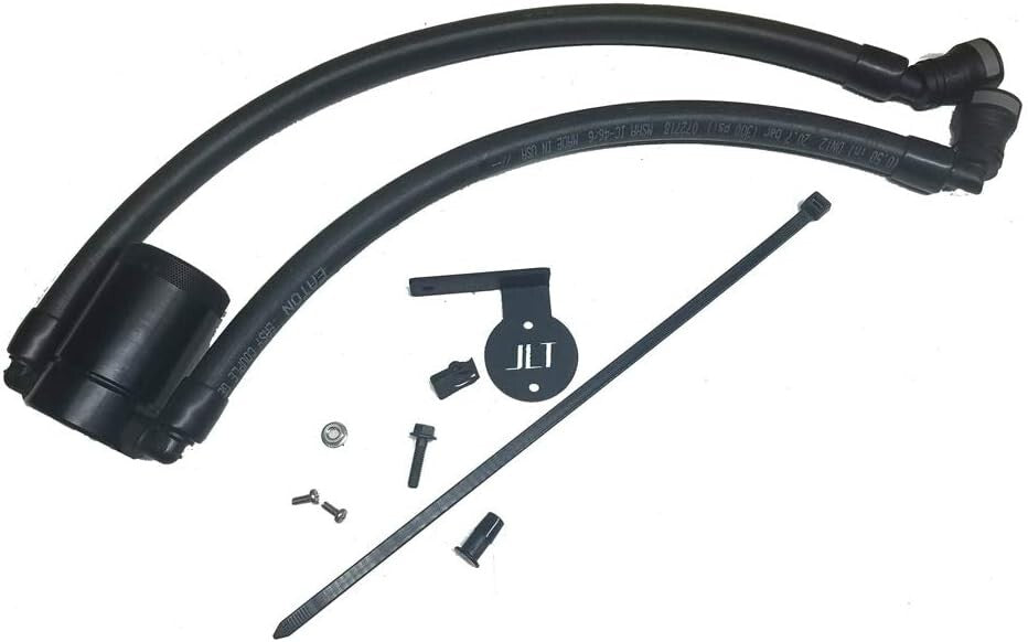 2011-2019 F150 Black Anodized Oil Separator - Easy Plug-N-Play Installation