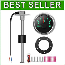 Load image into Gallery viewer, Universal Fit Fuel Sender and Gauge for Boats, Trucks, and RVs - Quick Install