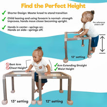 Load image into Gallery viewer, Safe and Stable Montessori Baby Walker with Activity Table for Confident Walking