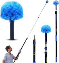 Load image into Gallery viewer, Durable Cobweb Duster with 12ft Extension Pole for Easy High Ceiling Cleaning