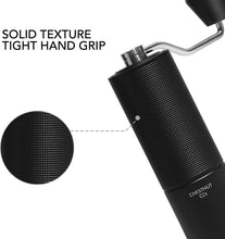 Load image into Gallery viewer, Manual Stainless Steel Coffee Grinder with Adjustable Coarseness - 25g Capacity