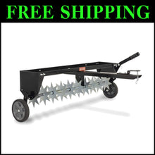 Load image into Gallery viewer, Professional Grade 40" Tow Behind Spike Aerator for Lawn Care Enthusiasts