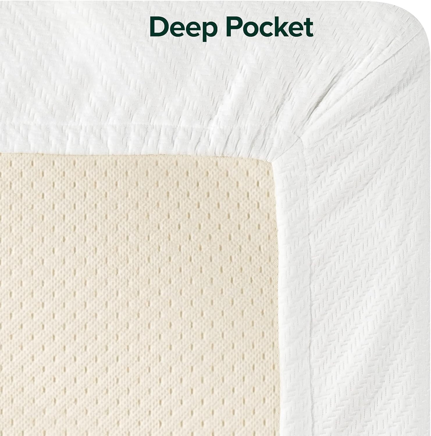 Twin Mattress Topper - 4-Inch Green Tea Infused Memory Foam for Better Sleep