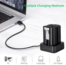 Load image into Gallery viewer, Rechargeable 6040mAh Battery Pack &amp; Charger for Ring Doorbell and Spotlight Cam