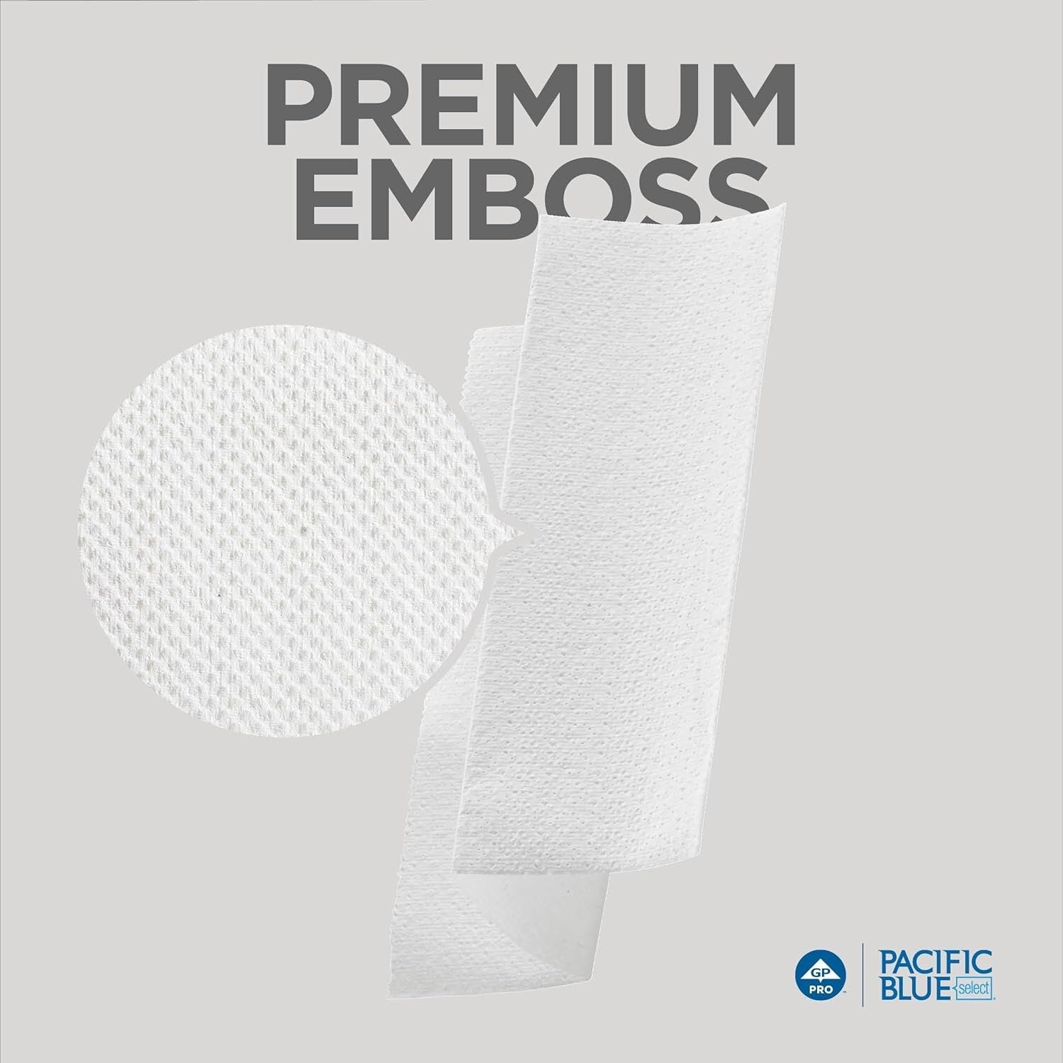 Premium Pacific Blue Select 2-Ply Multifold Paper Towels – 2000 Count Case