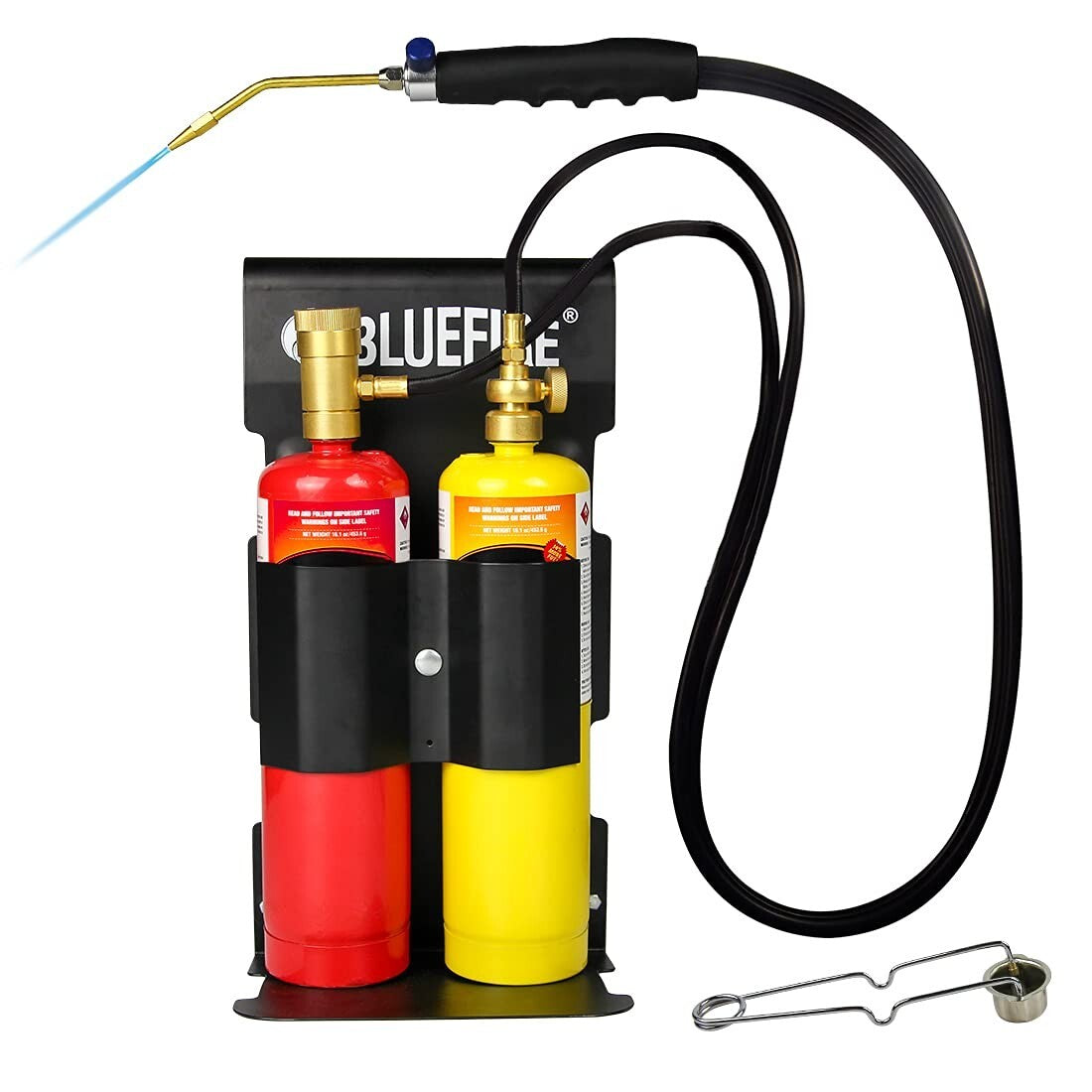 Heavy-Duty Oxypropane Cutting Torch Kit with Flint Lighter - Offers 5252°F Heat