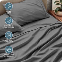 Load image into Gallery viewer, Go Bare with Our King Sheet Set - OEKO-TEX Certified Ultra-Soft Microfiber