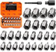 Load image into Gallery viewer, Multi-Application Screw Extractor Set - 27 PCS 3/8” Drive for All Needs