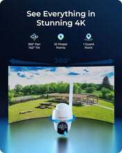 Load image into Gallery viewer, All-in-One 4K LTE Solar Security Camera - Motion Alerts, Wireless, Waterproof