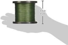 Load image into Gallery viewer, Unmatched Abrasion Resistance: 1200 Yards Low-Vis Green Dyneema Braid 30 lb Line