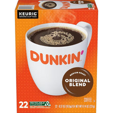 Load image into Gallery viewer, 88 K-Cup Pods of Dunkin' Original Blend Medium Roast - Gourmet Coffee Experience