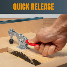 Load image into Gallery viewer, Premium 500 lbs Horizontal Toggle Clamp: 10PK of Quick Release Woodworking Tools