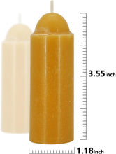 Load image into Gallery viewer, Long Burning Unscented Beeswax Candles - Perfect for Lanterns &amp; Emergencies