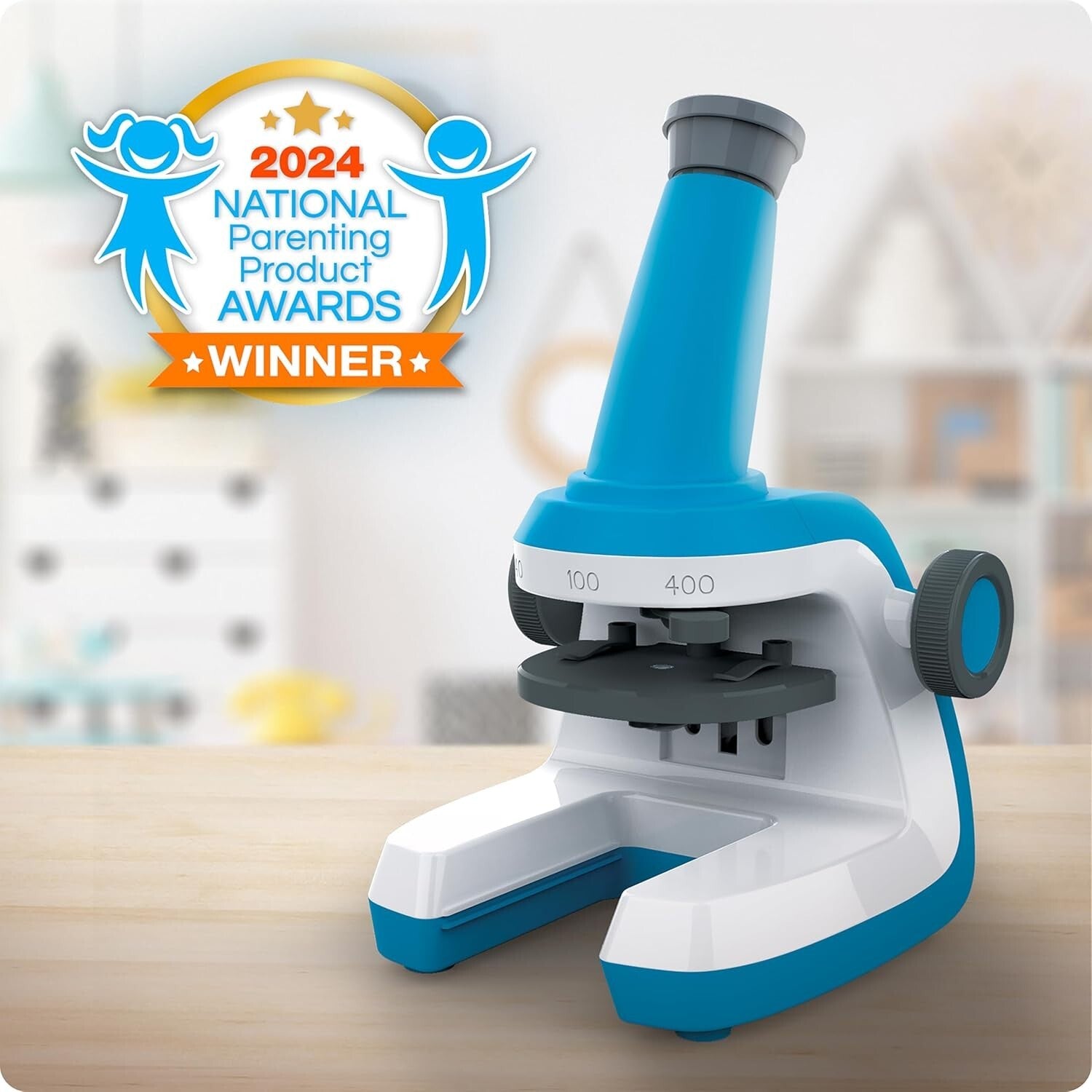 Fun & Educational Kids Microscope with Lab Guide - National Geographic STEM Toy