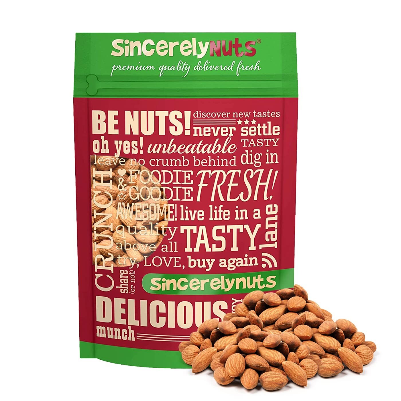 Delicious Unsalted Roasted Almonds - 5Lb Gourmet Snack with Nutritional Benefits