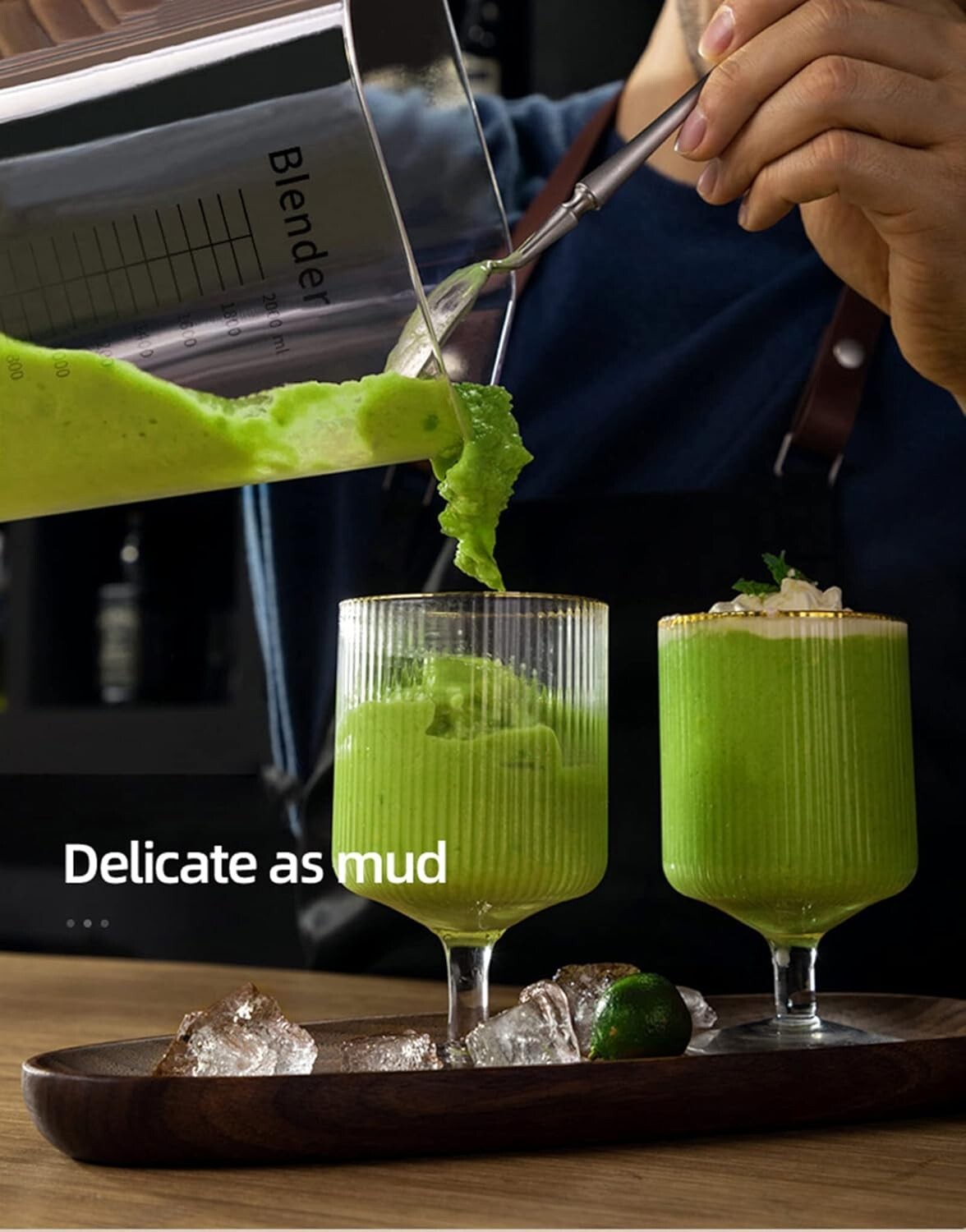 K90 Black Professional Blender - 80oz Capacity with Noise Reduction Shield