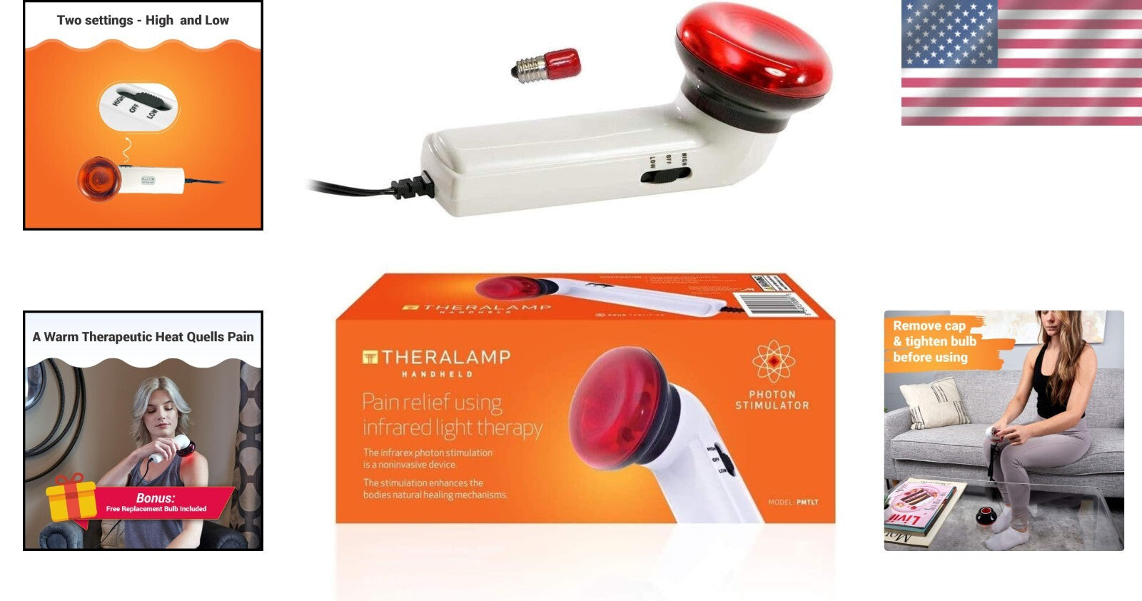 Versatile Infrared Heating Wand - Safe Red Light Therapy for Muscle Recovery