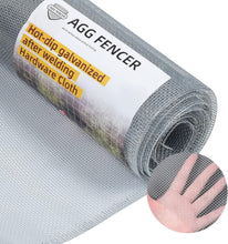 Load image into Gallery viewer, 24in x 25ft Galvanized Hardware Cloth - Premium Fencing for Poultry &amp; Gardens