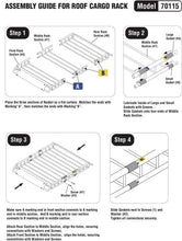 Load image into Gallery viewer, Heavy-Duty 150 lb Roof Rack Cargo Basket for SUVs &amp; Pickup Trucks - Easy Install
