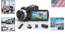 Load image into Gallery viewer, All-in-One 8K Video Camera with Remote Control, Night Vision &amp; 32GB SD Card