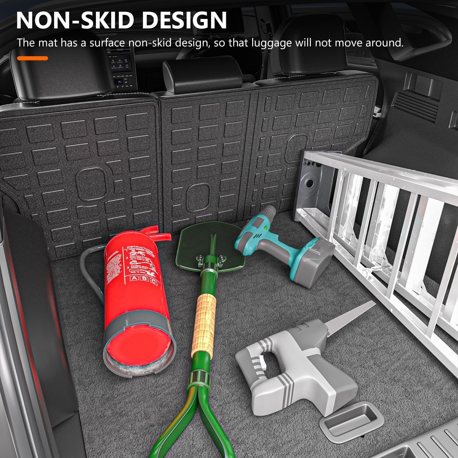 Custom Fit Backrest Mat for 2022-2025 Hyundai Tucson - Scratch Protection