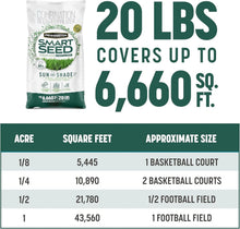 Load image into Gallery viewer, Premium Sun &amp; Shade Grass Mix 20 lb - Covers 6,660 sq. ft. Effortlessly
