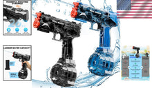 Load image into Gallery viewer, Transparent Electric Water Blasters with Rechargeable Battery - Fun for All Ages
