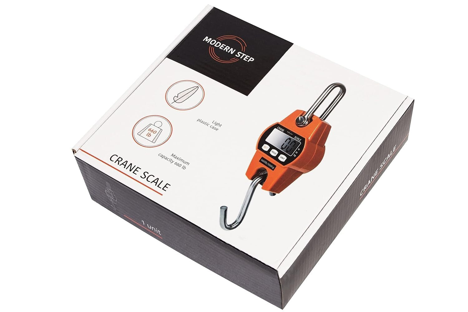 Reliable 660LB Digital Hanging Scale - Perfect for Farm, Luggage & Outdoor Use