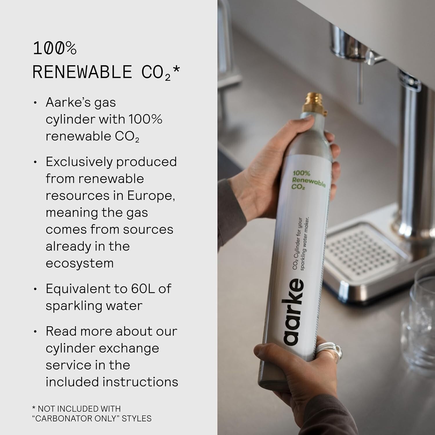 Elegant Manual Soda Maker with 800ml PET Bottle - Stylish Stainless Steel Design