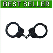 Load image into Gallery viewer, Compact S&amp;W Blue Handcuffs - Key-Actuated Lock with Double Lock Security Feature