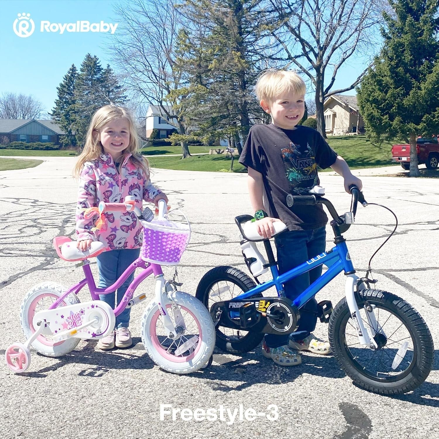 Durable Kids Freestyle Bike with Adjustable Seat and Smooth Pedaling Experience