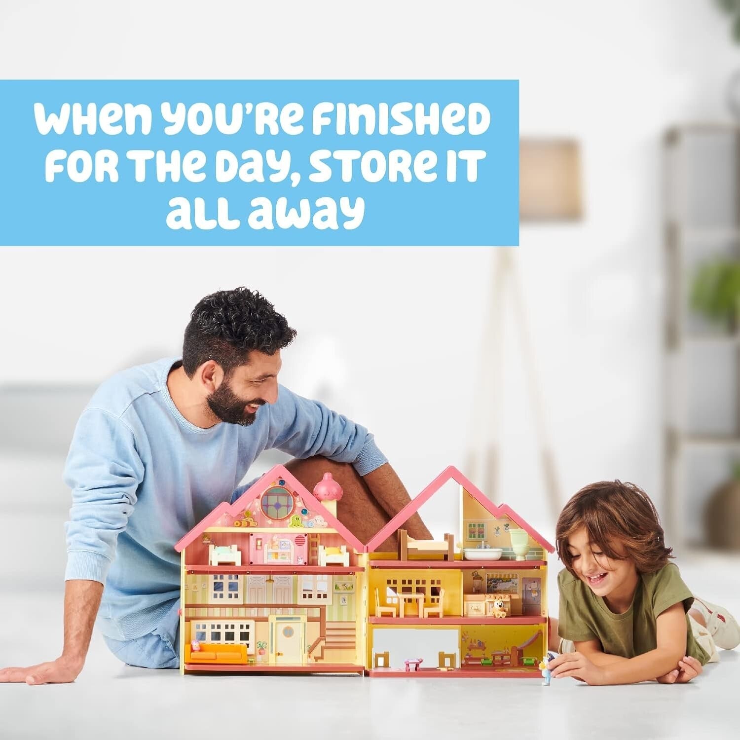 Children's Ultimate Lights & Sounds Playhouse with Bingo & Friends - 30" Open