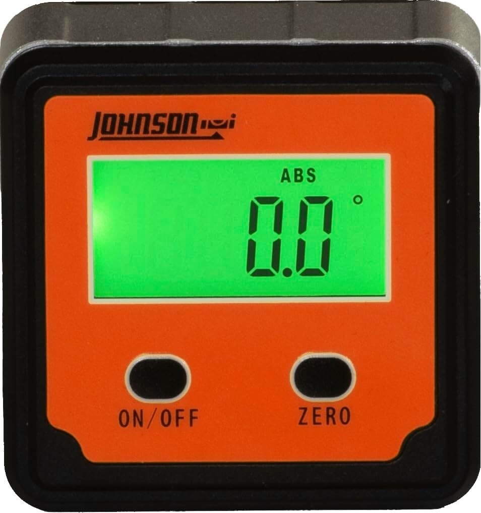 2-Button Magnetic Digital Angle Locator - Accurate Pitch Measurement Tool