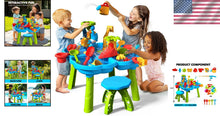 Load image into Gallery viewer, Outdoor Water Play Table for Kids 3-5 - Safe and Durable Summer Activity