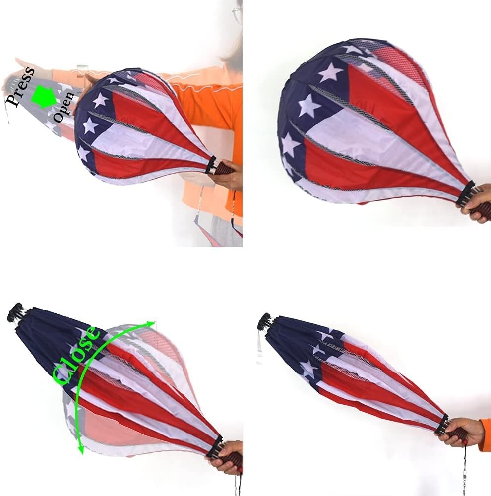 Durable 59-Inch Hot Air Balloon Wind Spinners - Perfect for Yard Celebrations