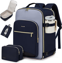 Load image into Gallery viewer, Comfortable 40L Unisex Travel Bag with Padded Laptop Compartment &amp; Luggage Strap