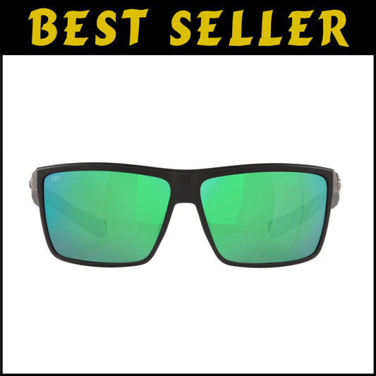 Men's Rinconcito Rectangular Polarized Sunglasses - Superior 580 Glass Clarity