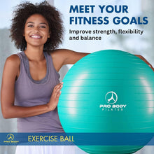 Load image into Gallery viewer, Versatile Anti-Burst Exercise Ball - Available in 5 Sizes, Perfect for Fitness