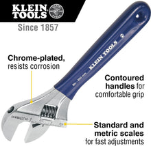 Load image into Gallery viewer, Extra Wide Jaw 8-Inch Adjustable Wrench - Induction Hardened Steel Craftsmanship