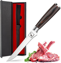 Load image into Gallery viewer, Ultra-Sharp 6.8-Inch Boning Knife - Professional-Grade German Steel &amp; Pakkawood